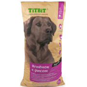 TiTBiT корм сухой для собак крупных пород, ягненок