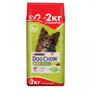 Сухой корм Dog Chow для взрослых собак с ягненком