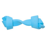 Triol Игрушка PUPPY для щенков из термопластичной резины Кость узловая голубая
