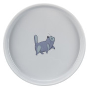 Trixie миска для кошек плоская и широкая керамика 0,6л