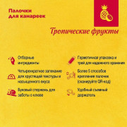 RIO лакомство палочки для канареек с тропическими фруктами