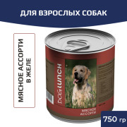 Dog Lunch консервы для собак мясное ассорти в желе