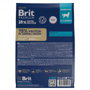 Brit Premium Dog Sensitive корм сухой для собак всех пород с чувствительным пищеварением, ягненок и индейка