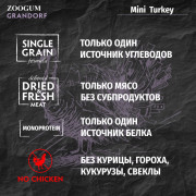 Grandorf Turkey Adult Mini корм сухой для взрослых собак мелких пород с нормальной активностью, чувствительным пищеварением или склонных к аллергии