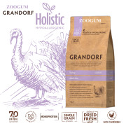 Grandorf Turkey Adult Mini корм сухой для взрослых собак мелких пород с нормальной активностью, чувствительным пищеварением или склонных к аллергии