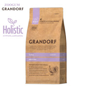 Grandorf Turkey Adult Mini корм сухой для взрослых собак мелких пород с нормальной активностью, чувствительным пищеварением или склонных к аллергии