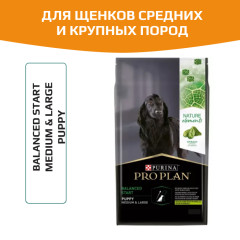 Pro Plan Natur EL Сухой корм для щенков средних и крупных пород ягненок