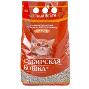Сибирская Кошка Супер для котят впитывающий наполнитель для кошачьего туалета