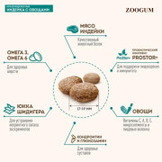 SIRIUS сухой корм для собак крупных пород Индейка с овощами