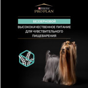 Pro Plan GrainFree Optidigest Grain Free корм сухой для собак мелких и карликовых пород с чувствительным пищеварением, с высоким содержанием индейки