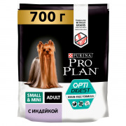 Pro Plan GrainFree Optidigest Grain Free корм сухой для собак мелких и карликовых пород с чувствительным пищеварением, с высоким содержанием индейки