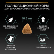 Pro Plan Optidigest Grain Free Formula корм сухой для взрослых собак средних и крупных пород с чувствительным пищеварением с индейкой