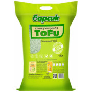 Барсик Tofu Зелёный Чай комкующийся наполнитель для домашних питомцев