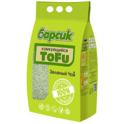 Барсик Tofu Зелёный Чай комкующийся наполнитель для домашних питомцев