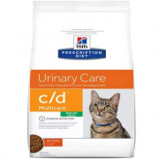 Hill's сухой для кошек C/D полноценный диетический рацион при мочекаменной болезни
