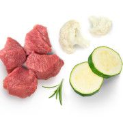 Grandorf Fresh Holistic & Hupoallergenic консервы для собак всех возрастов с нормальной активностью, чувствительным пищеварением или склонных к аллергии, ягненок, цукини, цветная капуста