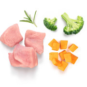 Grandorf Fresh Holistic & Hupoallergenic консервы для собак всех возрастов с нормальной активностью, чувствительным пищеварением или склонных к аллергии, индейка, тыква, брокколи