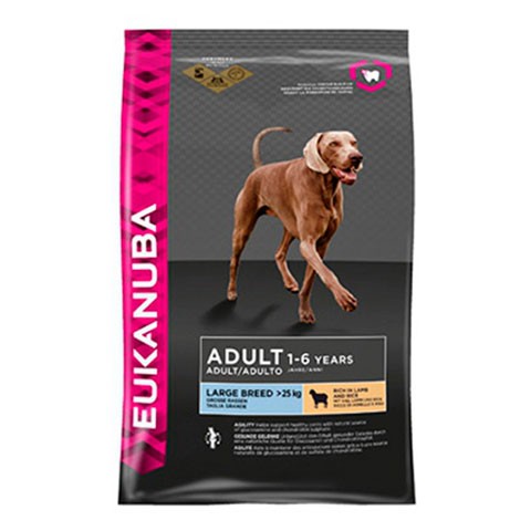 Eukanuba для собак крупных пород ягненок с рисом