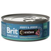 Brit Premium By Nature корм консервированный для щенков всех пород, с ягненком