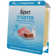 BRIT PREMIUM влажный корм для щенков с момента возникновения интереса ко взрослой пище, с индейкой, STARTER