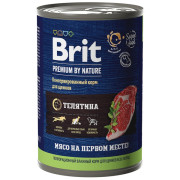 Brit Premium By Nature корм консервированный для щенков всех пород, с телятиной