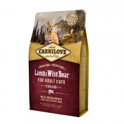 Carnilove  Lamb & Wild Boar for Adult Cats Sterilised для кастрированных котов Ягненок и дикий кабан