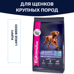 Eukanuba Puppy Large Breed корм сухой для щенков крупных пород