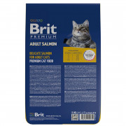 Brit Premium Cat Adult Salmon для взрослых кошек Лосось в соусе