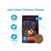 CORE корм сухой для взрослых собак крупных пород из курицы