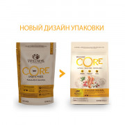 CORE корм сухой для стерилизованных кошек и кастрированных котов из курицы с индейкой