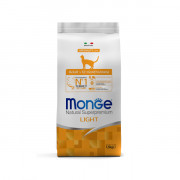 Monge Cat Speciality Light корм сухой низкокалорийный для кошек с индейкой