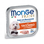 Monge Dog Fresh корм консервированный для собак индейка