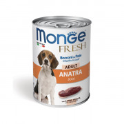Monge Dog Fresh Chunks in Loaf корм консервированный для собак мясной рулет из утки