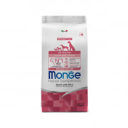 Monge Dog Monoprotein Puppy&Junior корм сухой для щенков всех пород говядина с рисом