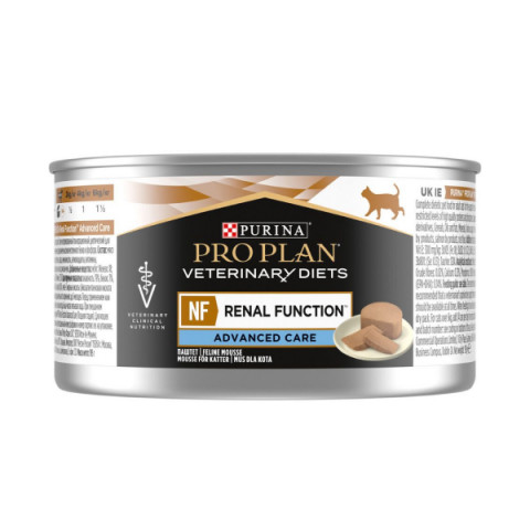 Purina Pro Plan Veterinary Diets NF Renal Function Advanced care корм консервированный для взрослых кошек при поздней стадии патологии почек