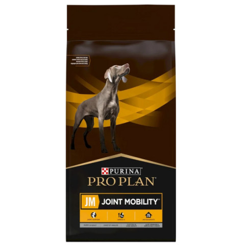 Purina Pro Plan Veterinary Diets JM Joint Mobility корм сухой для щенков, взрослых и пожилых собак с питательными веществами для поддержки работы суставов