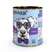 Best Dinner Exclusive Vet Profi Urinary корм консервированный для собак и щенков с 6 месяцев профилактика мочекаменной болезни, индейка с картофелем