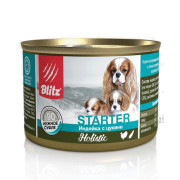 Blitz Holistic Puppy Turkey with Zucchini корм консервированный для щенков, беременных и кормящих сук с индейкой и цукини