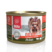 Blitz Holistic Small Breed Beef with Pumpkin корм консервированный для собак мелких пород всех возрастов с говядиной и тыквой