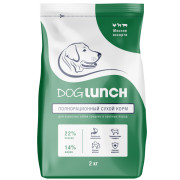 DogLunch корм сухой для собак средних и крупных пород  мясное ассорти