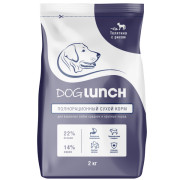 DogLunch корм сухой для собак средних и крупных пород с чувствительным пищеварением телятина с рисом