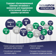 DogLunch Premium корм сухой для собак средних и крупных пород, мясное ассорти