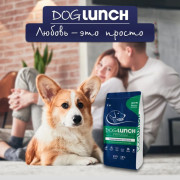 DogLunch Premium корм сухой для собак средних и крупных пород, мясное ассорти