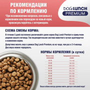 DogLunch Premium корм сухой для собак средних и крупных пород, с лососем