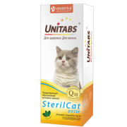 Unitabs ImmunoCat Паста с таурином витаминно-минеральный комплекс для стерилизованных кошек, предотвращает образование мочевых камней