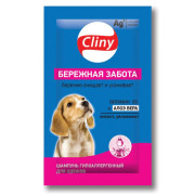 Cliny Шампунь-саше Бережная забота для щенков