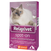 Relaxivet Spot-on Капли на холку успокоительные для кошек и собак