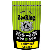 ZooRing Adult Cat Chicken корм сухой с пребиотиком для кошек цыпленок