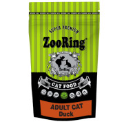 ZooRing Adult Cat Duck корм сухой для кошек с пребиотиком утка