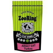 ZooRing Adult Cat Turkey корм сухой с пребиотиком для кошек индейка
